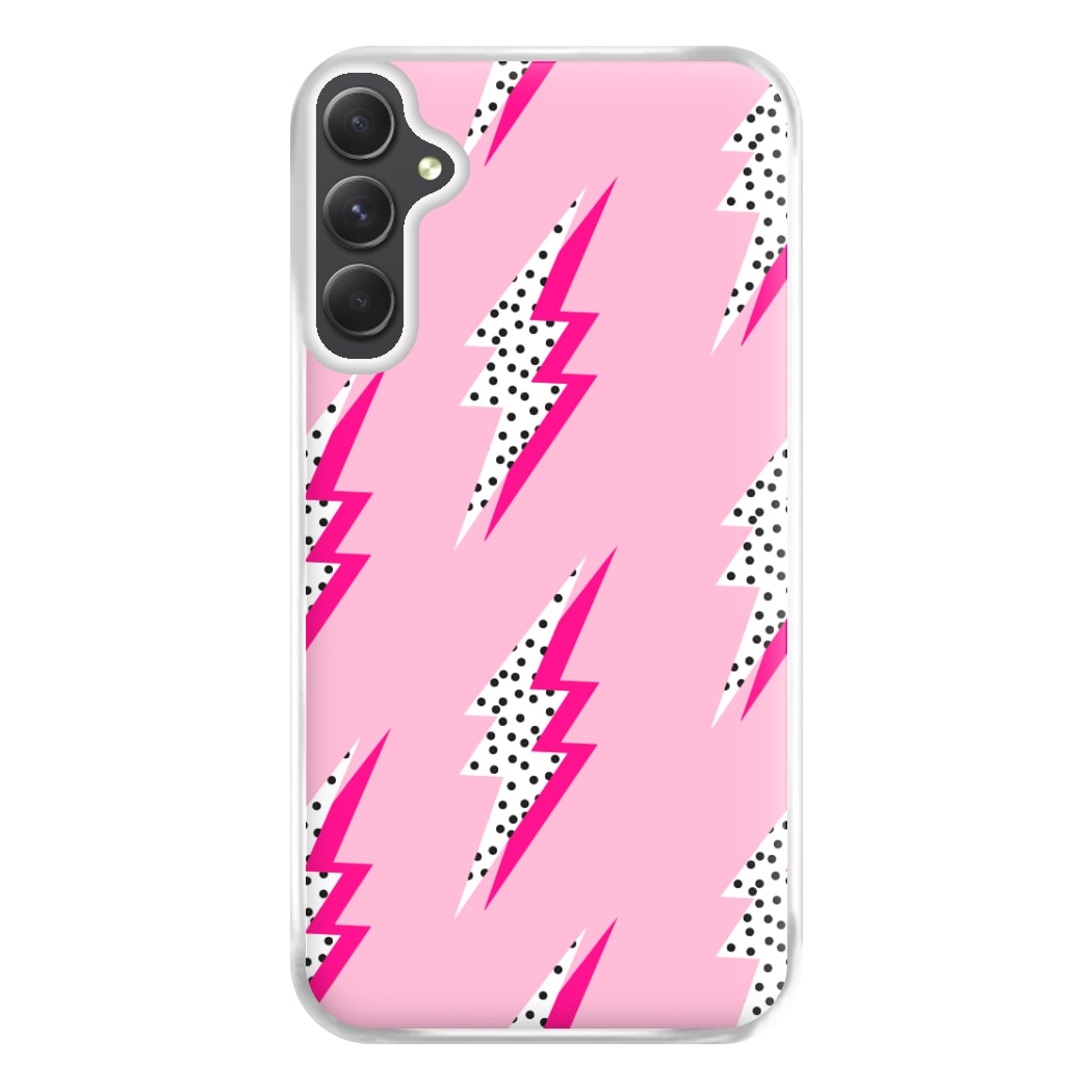 Lightning Bolt Phone Case for Galaxy A14