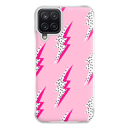 Lightning Bolt Phone Case for Galaxy A12