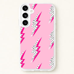 Lightning Bolt Phone Case for Galaxy S26 Plus