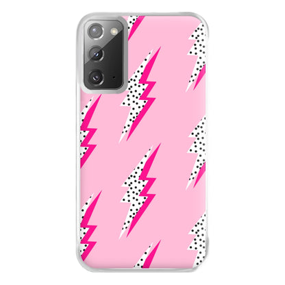 Lightning Bolt Phone Case for Galaxy Note 20 Ultra