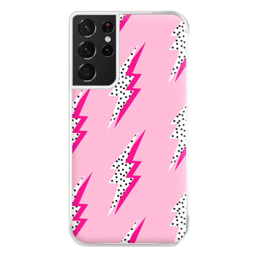 Lightning Bolt Phone Case for Galaxy S21 Ultra