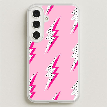 Lightning Bolt Phone Case for Galaxy S25FE