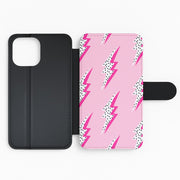 Lightning Bolt Flip / Wallet Phone Case 2