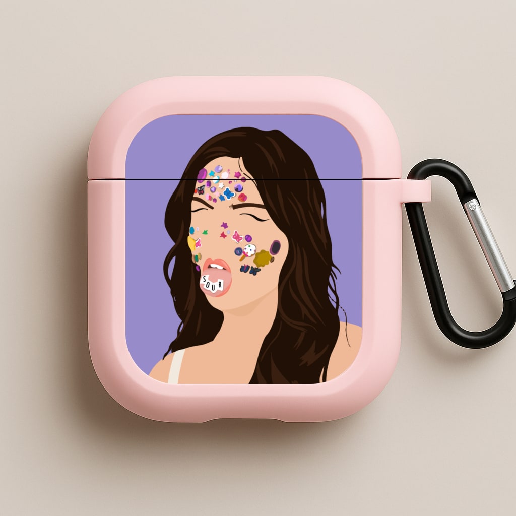 Sour - Olivia Pink AirPods Case
