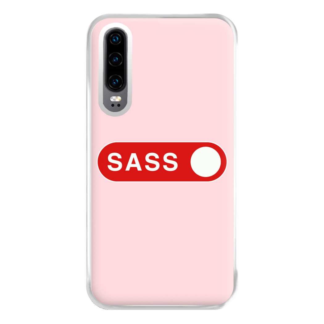 Sass Switched On Phone Case for Huawei P30