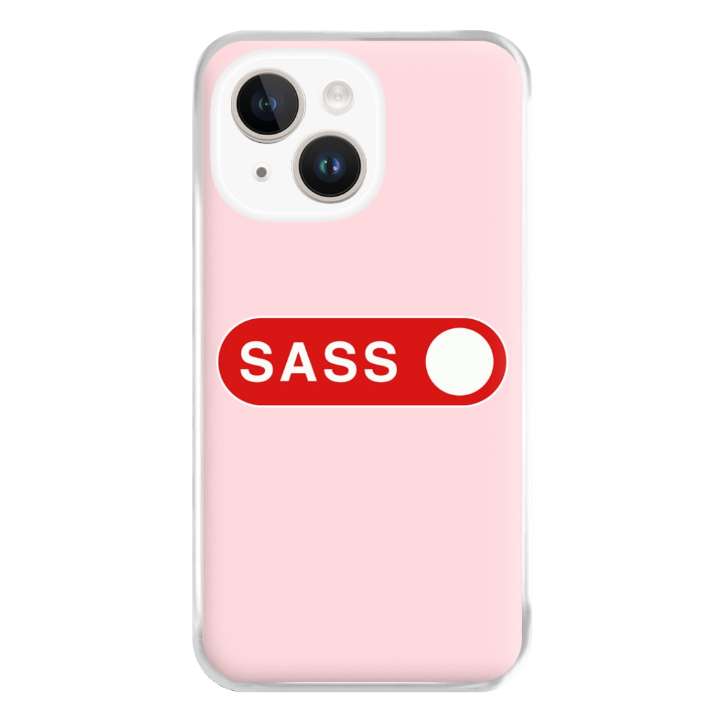 Sass Switched On Phone Case for iPhone 14 Plus