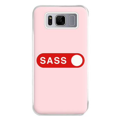 Sass Switched On Phone Case for Galaxy S8 Plus