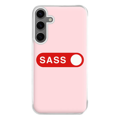 Sass Switched On Phone Case for Galaxy S24FE