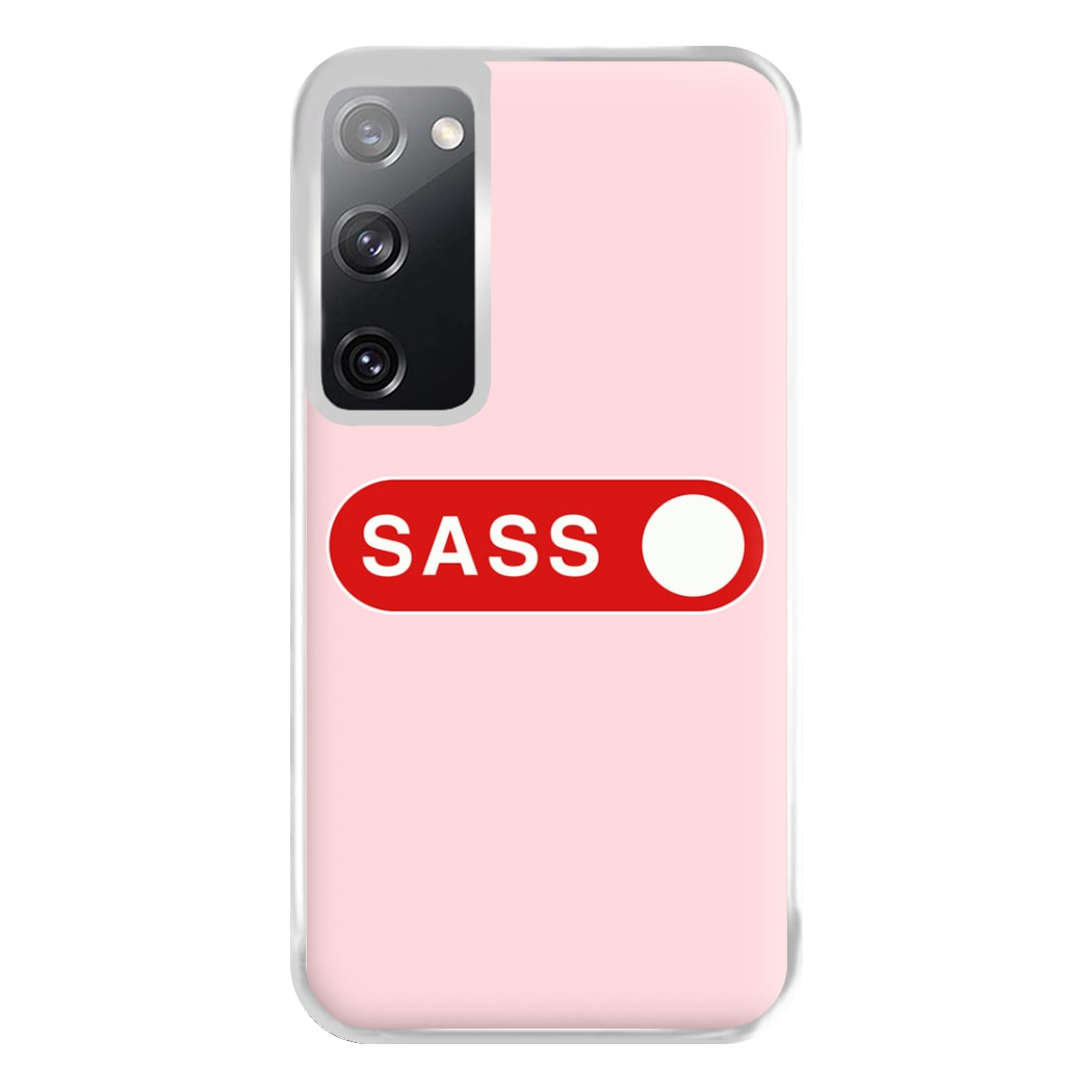 Sass Switched On Phone Case for Galaxy S20