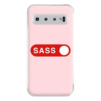 Sass Switched On Phone Case for Galaxy S10 Plus