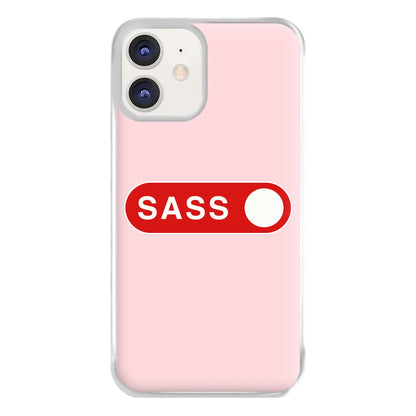 Sass Switched On Phone Case for iPhone 11