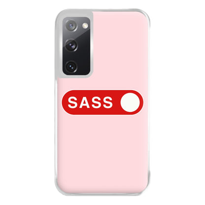 Sass Switched On Phone Case for Galaxy S20FE