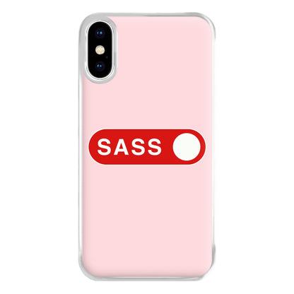 Sass Switched On Phone Case for iPhone XS Max