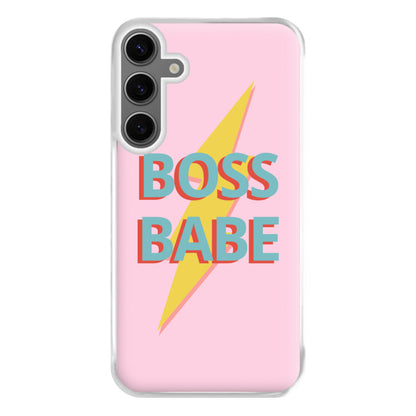 Boss Babe Phone Case for Galaxy S24FE