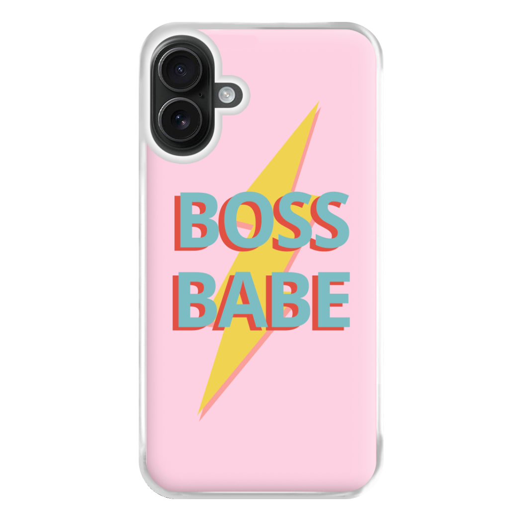 Boss Babe Phone Case for iPhone 16 Plus