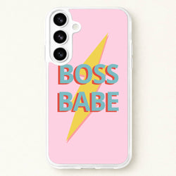 Boss Babe Phone Case for Galaxy S26 Plus
