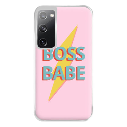 Boss Babe Phone Case for Galaxy S20