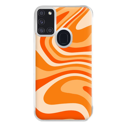 Colourful Abstract Pattern XI Phone Case for Galaxy A21s