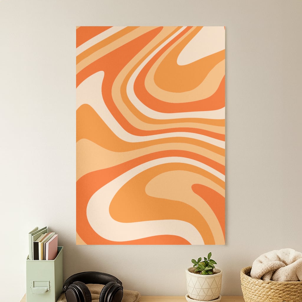 Colourful Abstract Pattern XI Poster