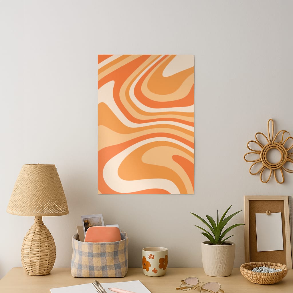 Colourful Abstract Pattern XI Art Print