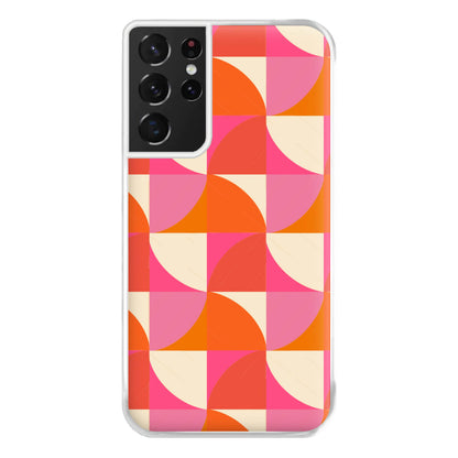 Wavy Abstract  Phone Case for Galaxy S21 Ultra