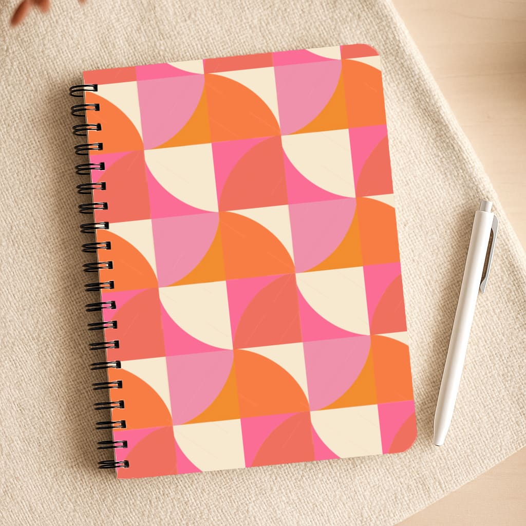 Wavy Abstract  Notepad