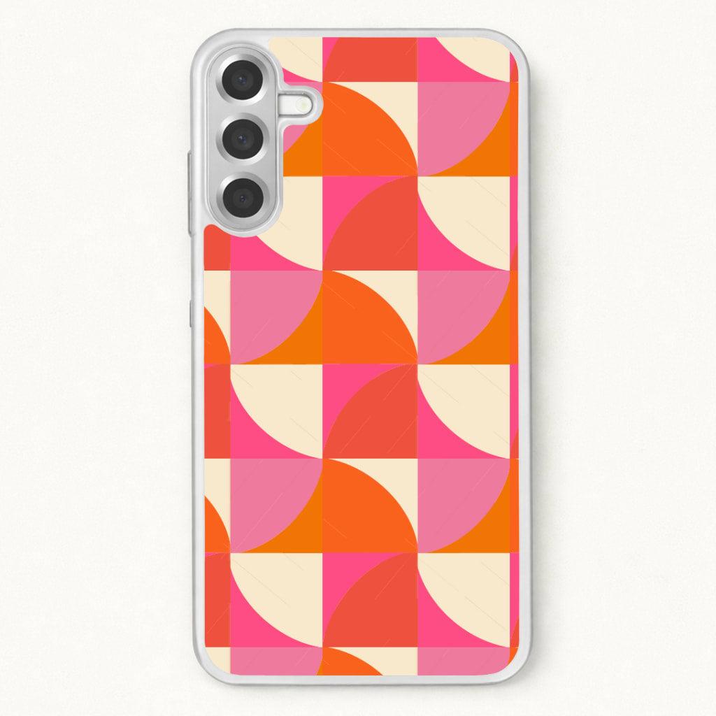 Wavy Abstract Phone Case for Galaxy A17