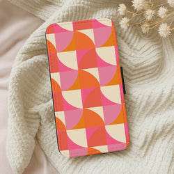 Wavy Abstract  Wallet Phone Case