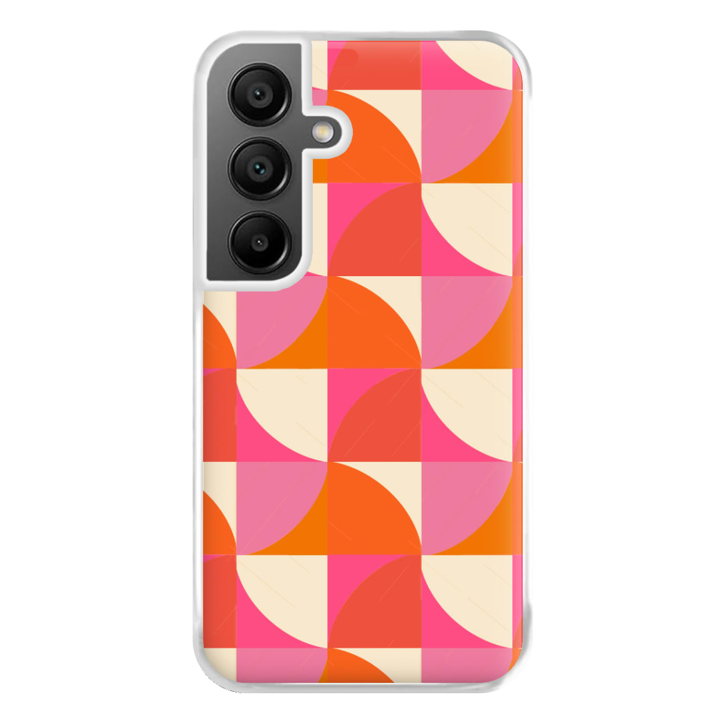 Wavy Abstract  Phone Case for Galaxy A55