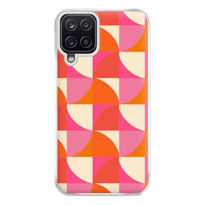 Wavy Abstract  Phone Case for Galaxy A12