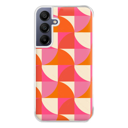 Wavy Abstract  Phone Case for Galaxy A16