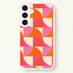 Wavy Abstract Phone Case for Galaxy S26 Plus