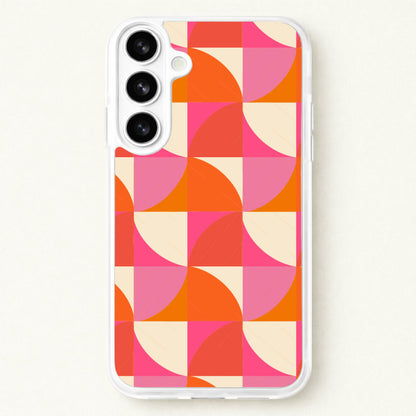 Wavy Abstract Phone Case for Galaxy S26