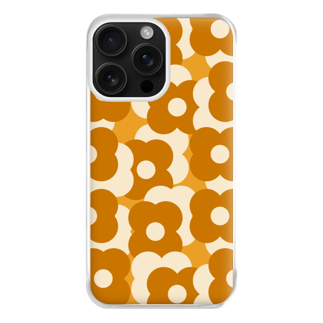 Retro Flower Pattern Phone Case