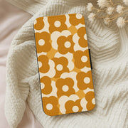 Retro Flower Pattern Flip / Wallet Phone Case 5