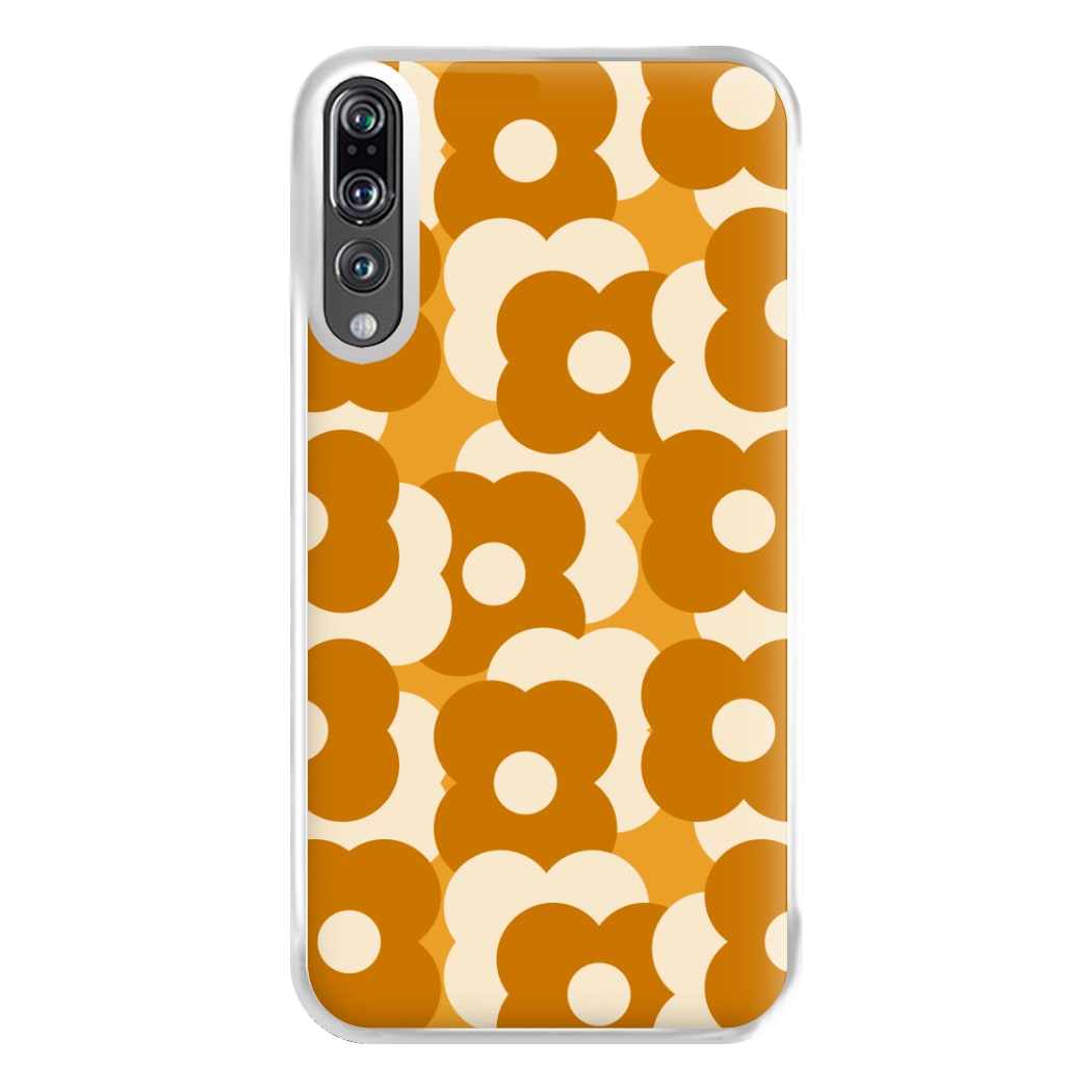 Retro Flower Pattern Phone Case for Huawei P20 Pro