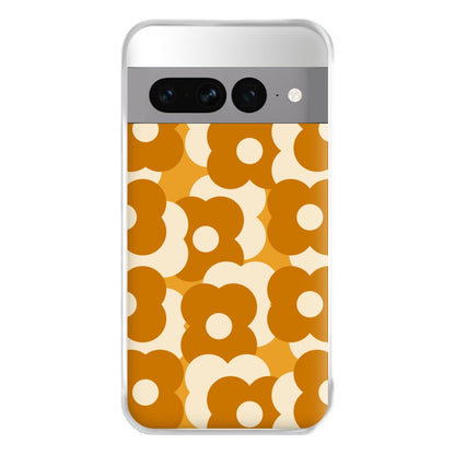 Retro Flower Pattern Phone Case for Google Pixel 7 Pro