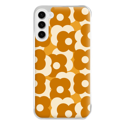 Retro Flower Pattern Phone Case for Galaxy S23FE