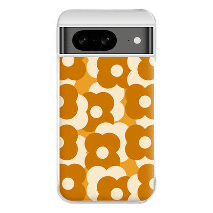 Retro Flower Pattern Phone Case for Google Pixel 8