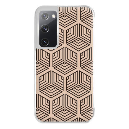 Illusion Pattern Phone Case for Galaxy S20FE