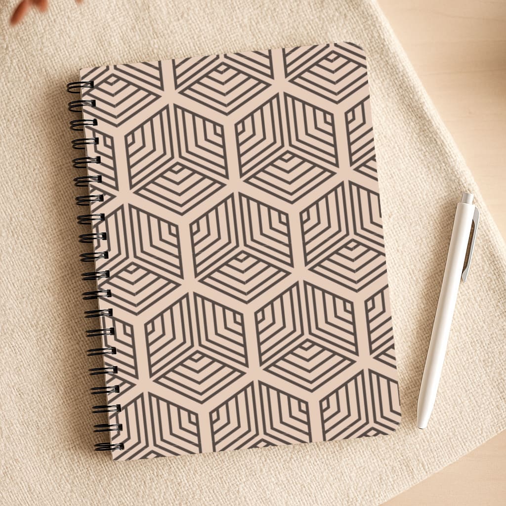 Illusion Pattern Notepad