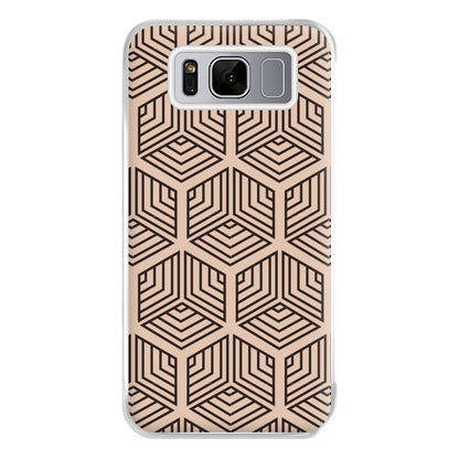 Illusion Pattern Phone Case for Galaxy S8 Plus