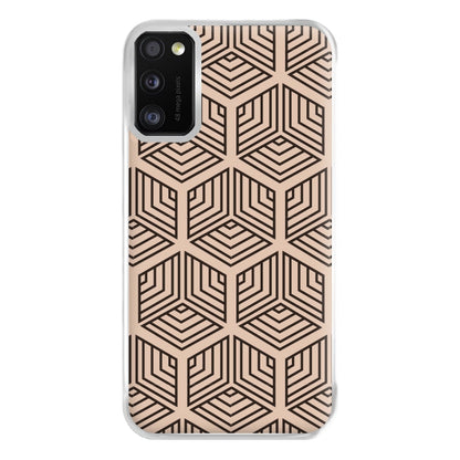 Illusion Pattern Phone Case for Galaxy A41