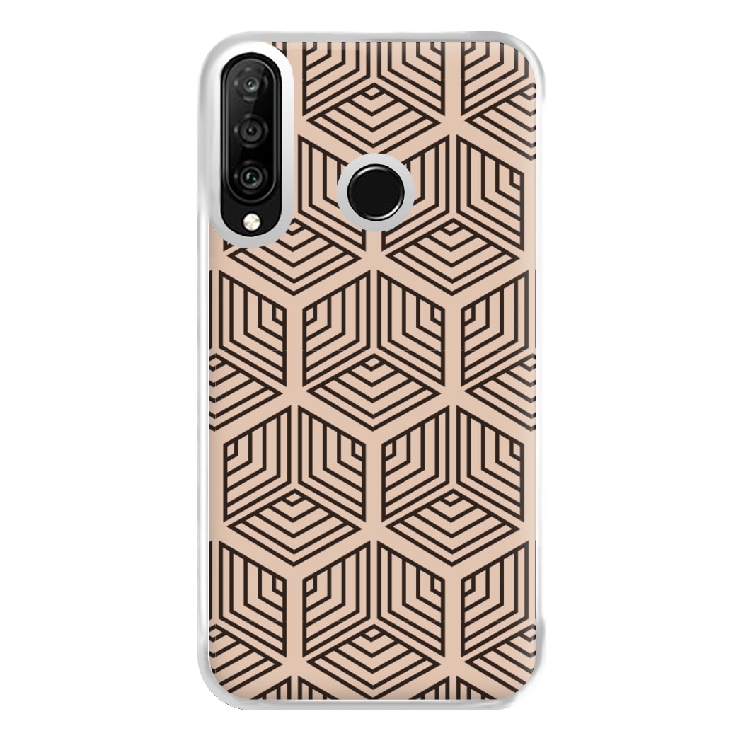 Illusion Pattern Phone Case for Huawei P30 Lite