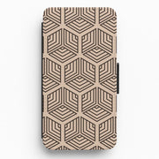 Illusion Pattern Flip / Wallet Phone Case 1