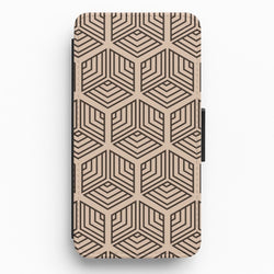 Illusion Pattern Flip / Wallet Phone Case