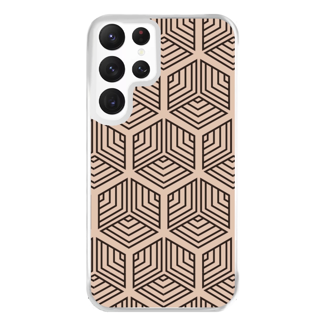 Illusion Pattern Phone Case for Galaxy S22 Ultra