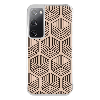 Illusion Pattern Phone Case for Galaxy S20