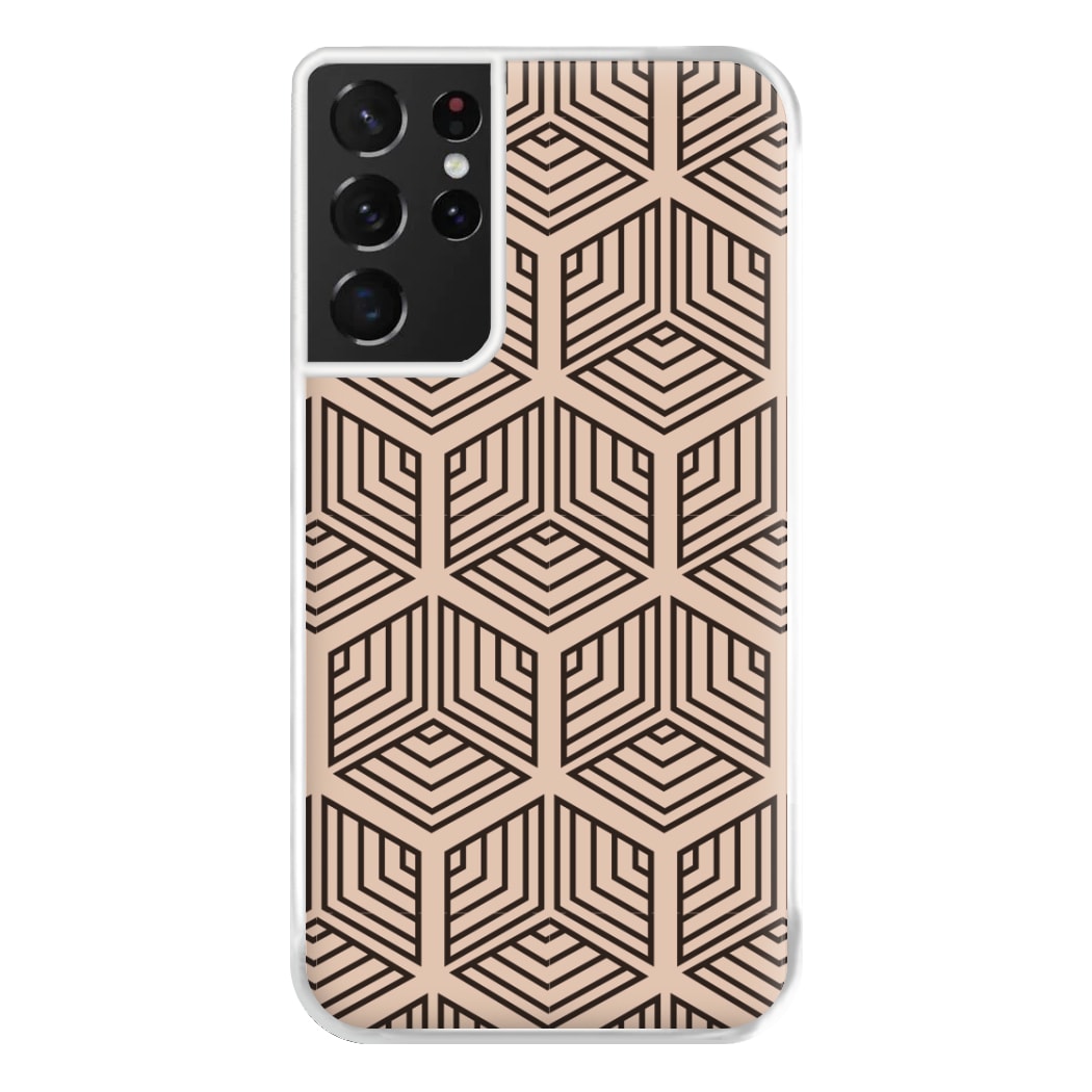 Illusion Pattern Phone Case for Galaxy S21 Ultra