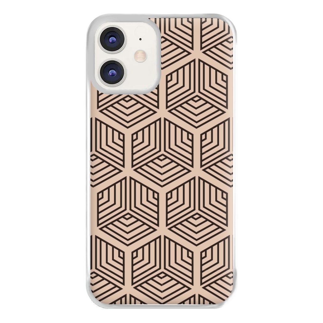 Illusion Pattern Phone Case for iPhone 12 / 12 Pro